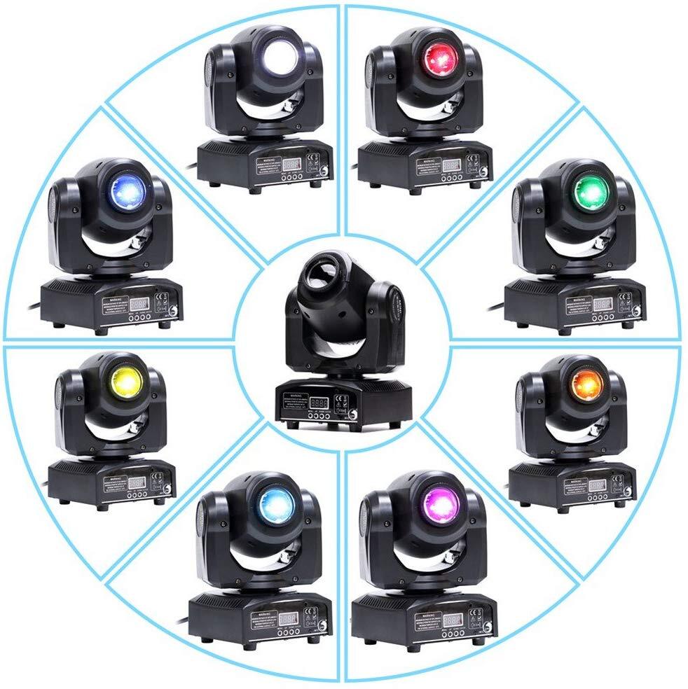 120W LED Moving Head Stage Light RGBW Gobo Spot Beam Disco DJ Party Lighting DMX