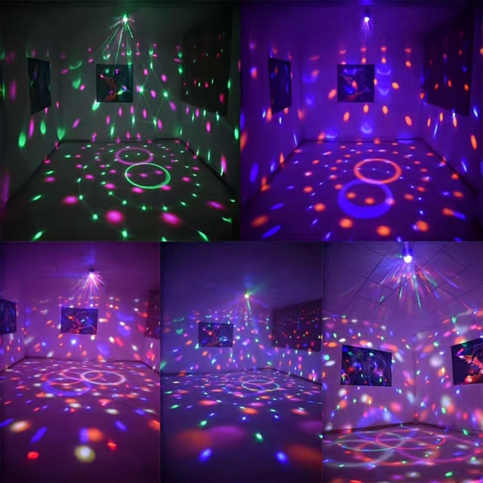 Disco Ball Light Party Decorations Strobe Indoor Stage Effect Lighting