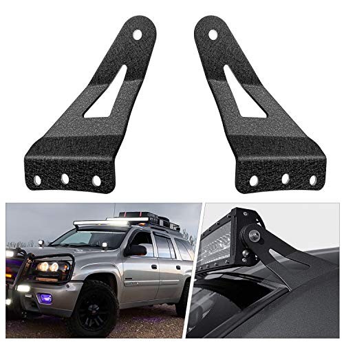 54″ Curved LED Light Bar Roof Mount Chevy 1999-2006 /54″ Light Bracket Black