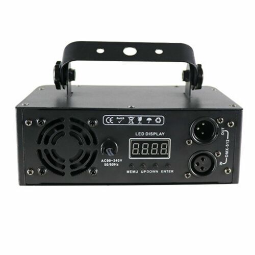 500mW LED RGB Laser Remote DMX Beam Projector Sound Scan Strobe DJ Stage Lights