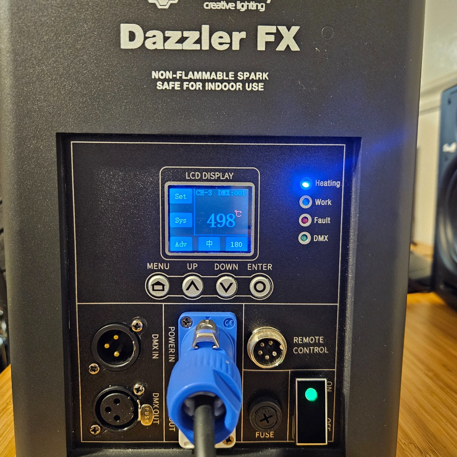 ColorKey Dazzler FX Cold Spark Machine (Black)