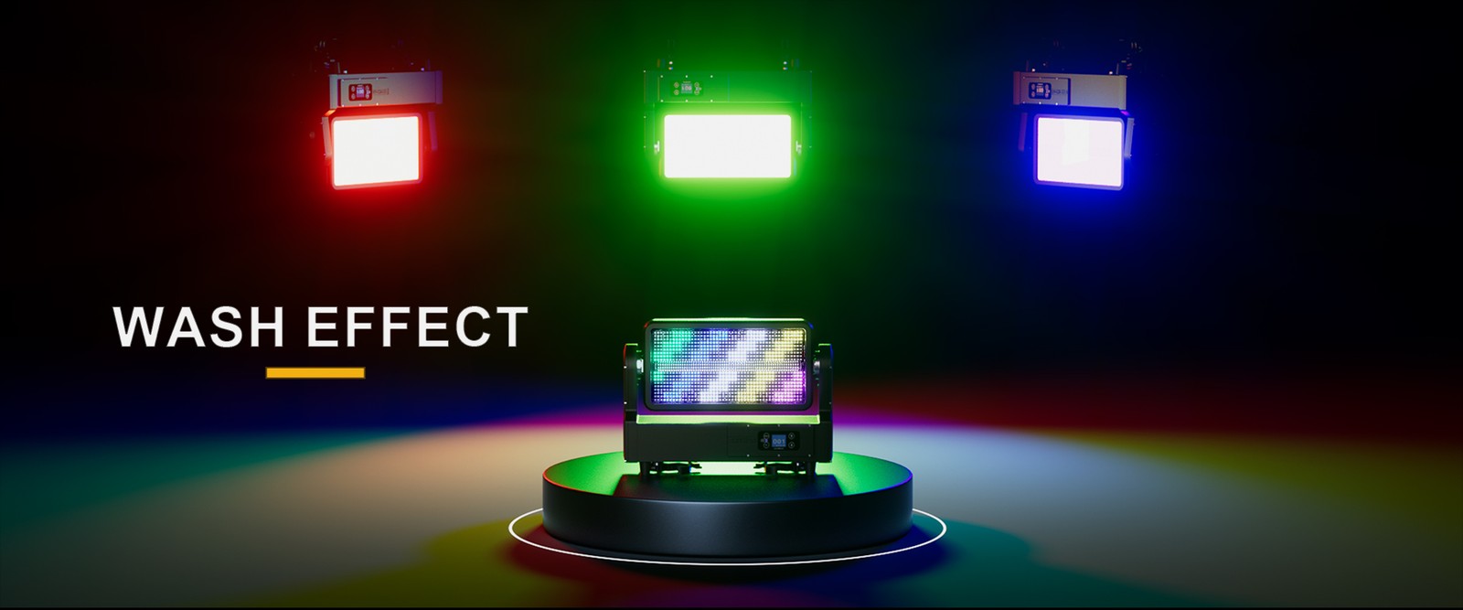 SHEHDS IP65 Waterproof LED 1000W RGB Strobe Moving Head Light For Bar Club Party