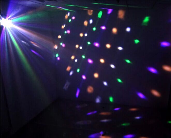 Remote RGB LED Derby Stage Lighting DJ Disco KTV PUB led effect light led lights