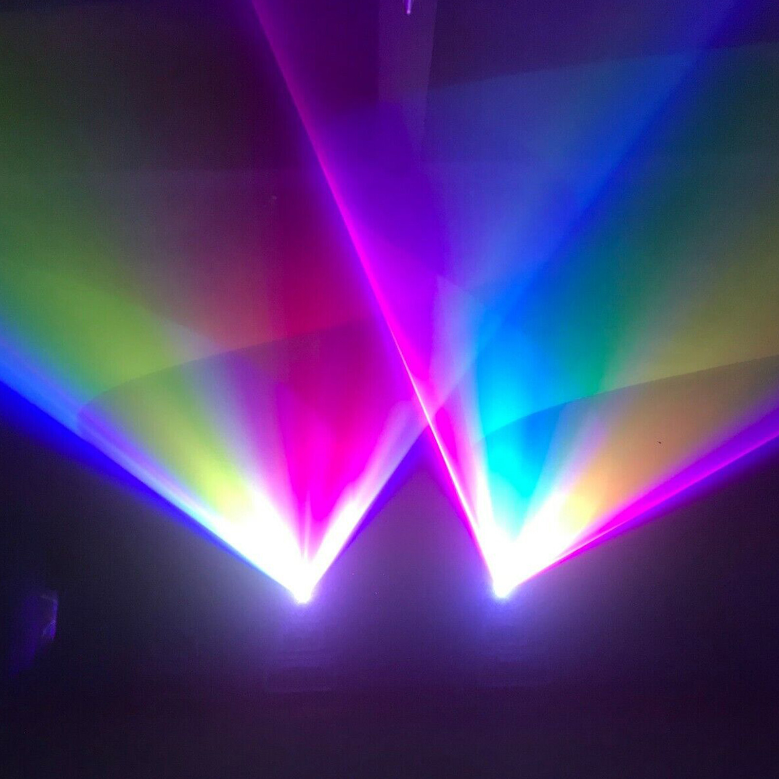 3W Full-color Animation Laser Projector DJ Light ILDA Stage Laser Beam Light RGB