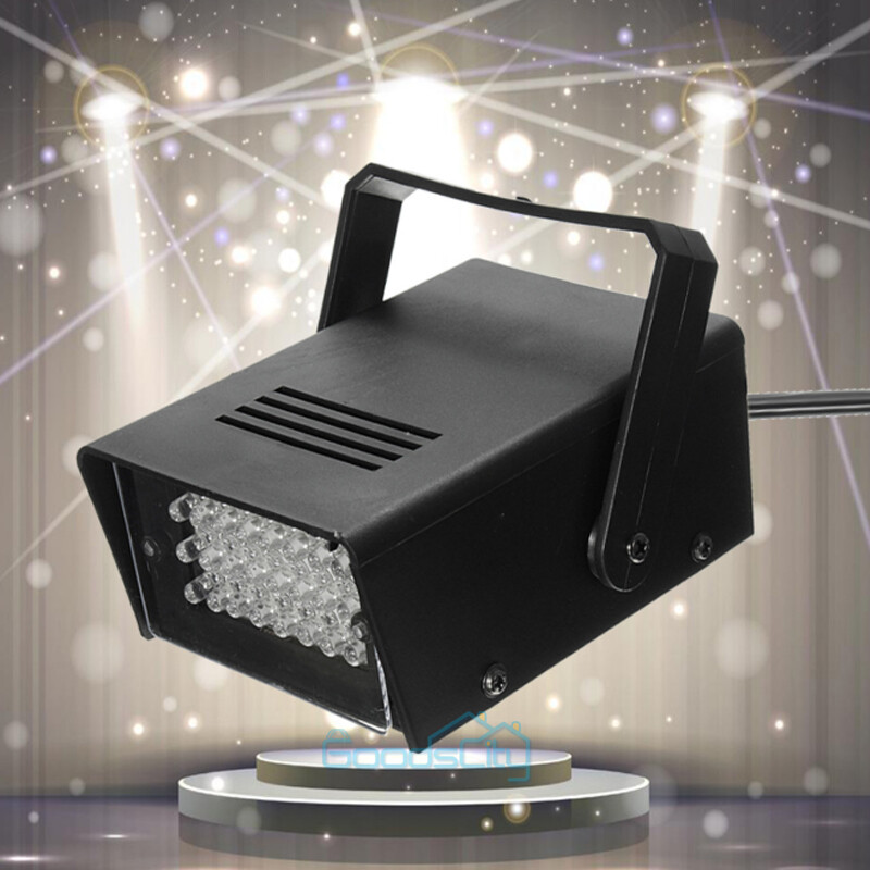 Lot 24-LED Strobe Flash Light Disco DJ Club Halloween Party Stage Effect Light