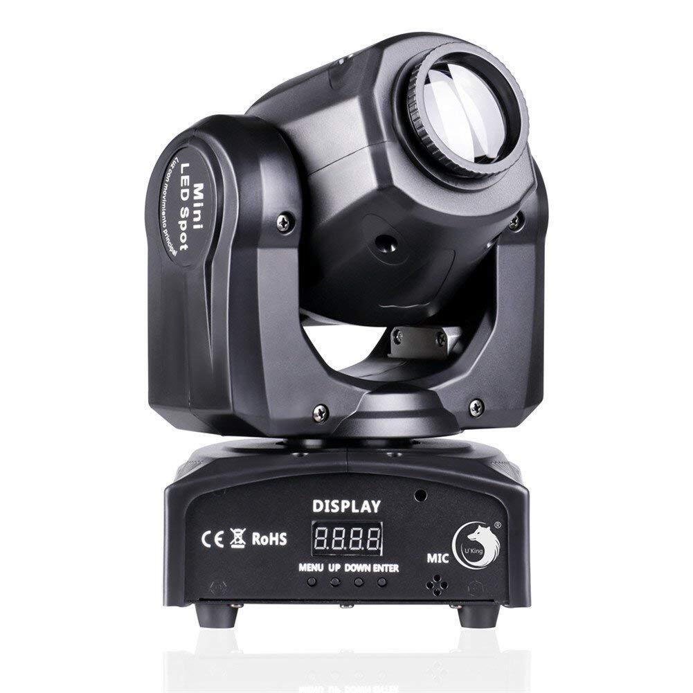 1-4Pcs Moving Head LED Par Stage Lighting RGBW DMX 120W Show Club DJ Light Party