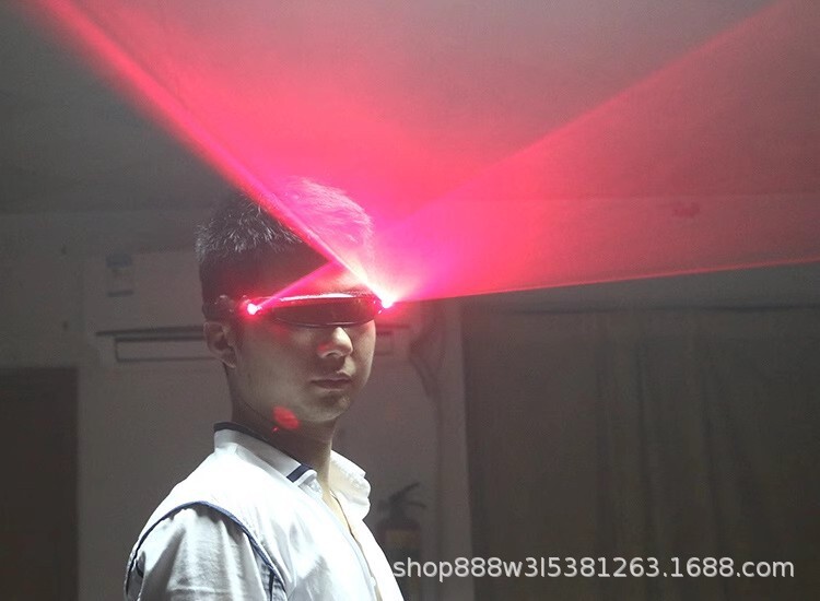 LED Laser Glasses Lighting Music Bar Stage Show DJ Nightclub Party Dancer Prop
