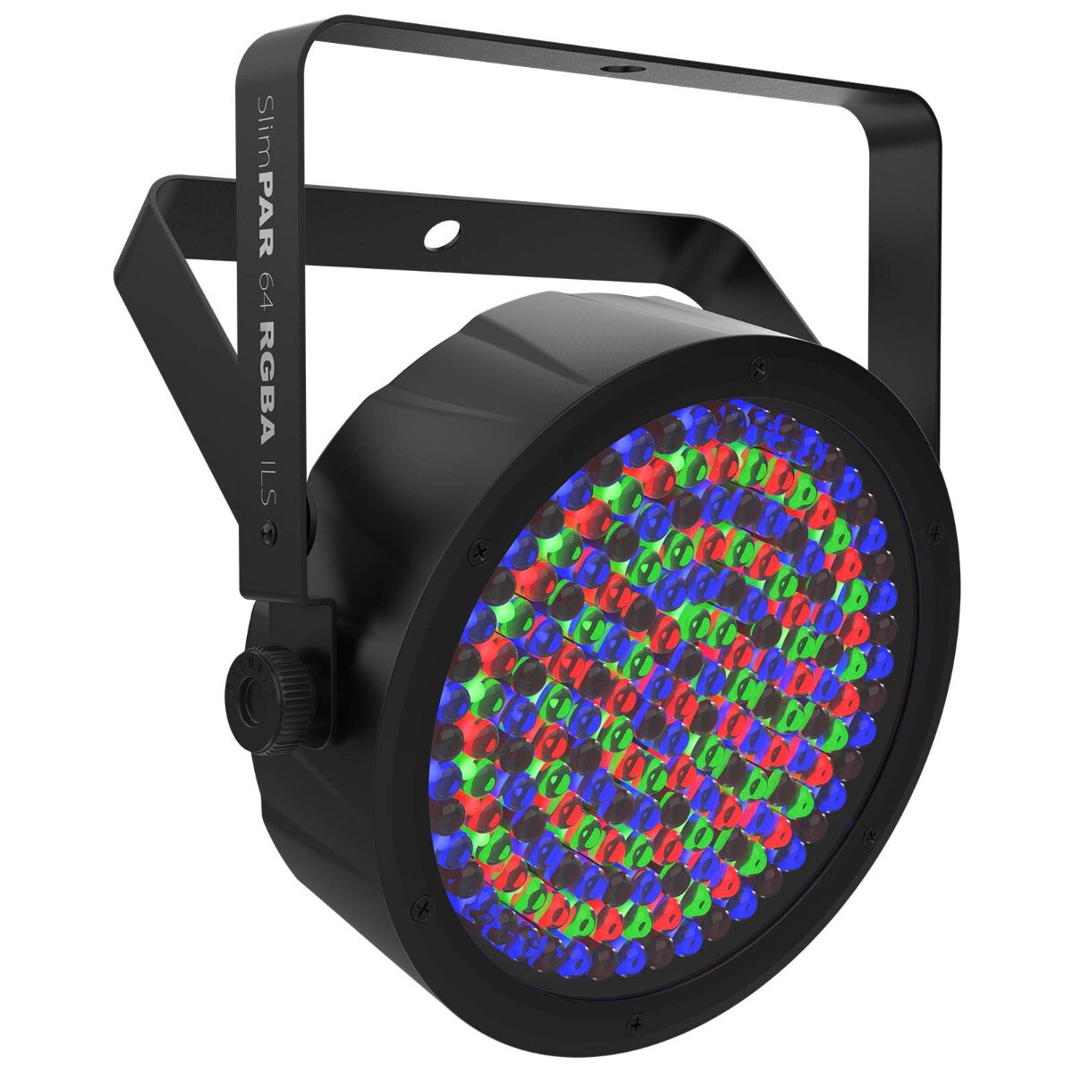 Chauvet DJ SlimPAR 64 RGBA ILS Compact RGBA DMX LED Par Wash Light 4 Pack