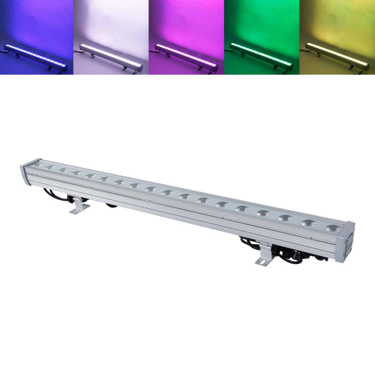 270W Waterproof RGBWA UV LED Stage Light Bar DMX Stage Lighting DJ Wash Light