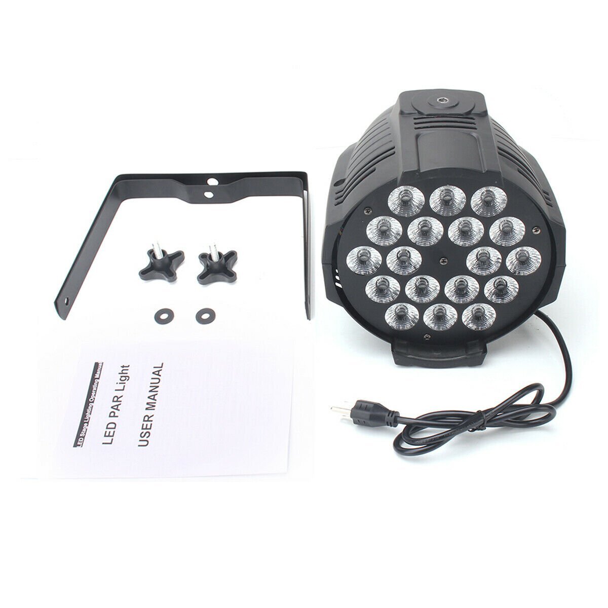 10PCS Par Stage Light 270W RGBW 18 LED Strobe Beam DMX512 DJ Disco Party Show