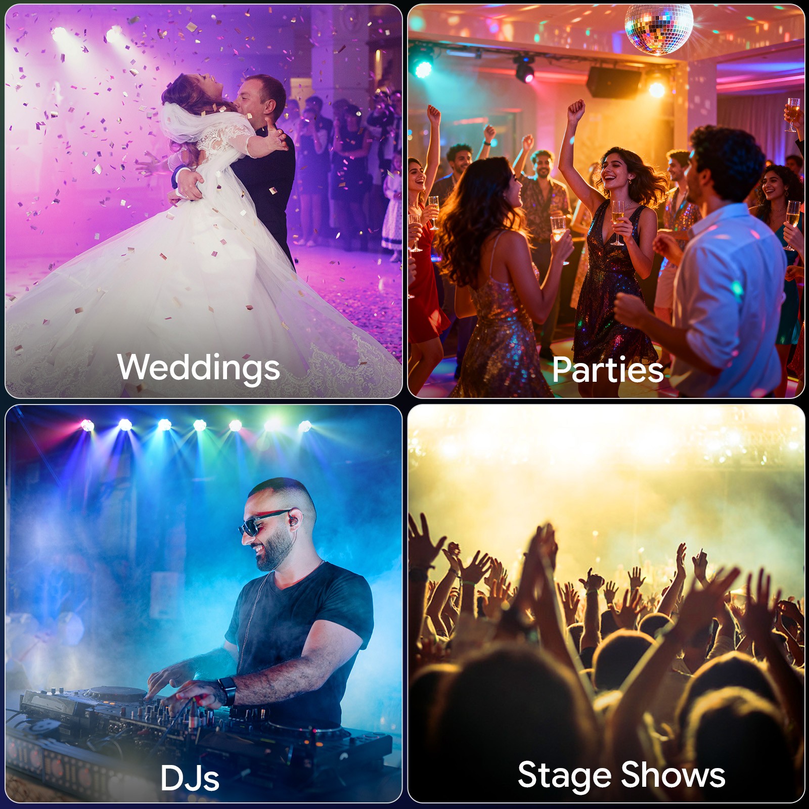 280W LED Zoom Moving Head Stage Light RGBW DMX Beam Lighting DJ Disco Bar