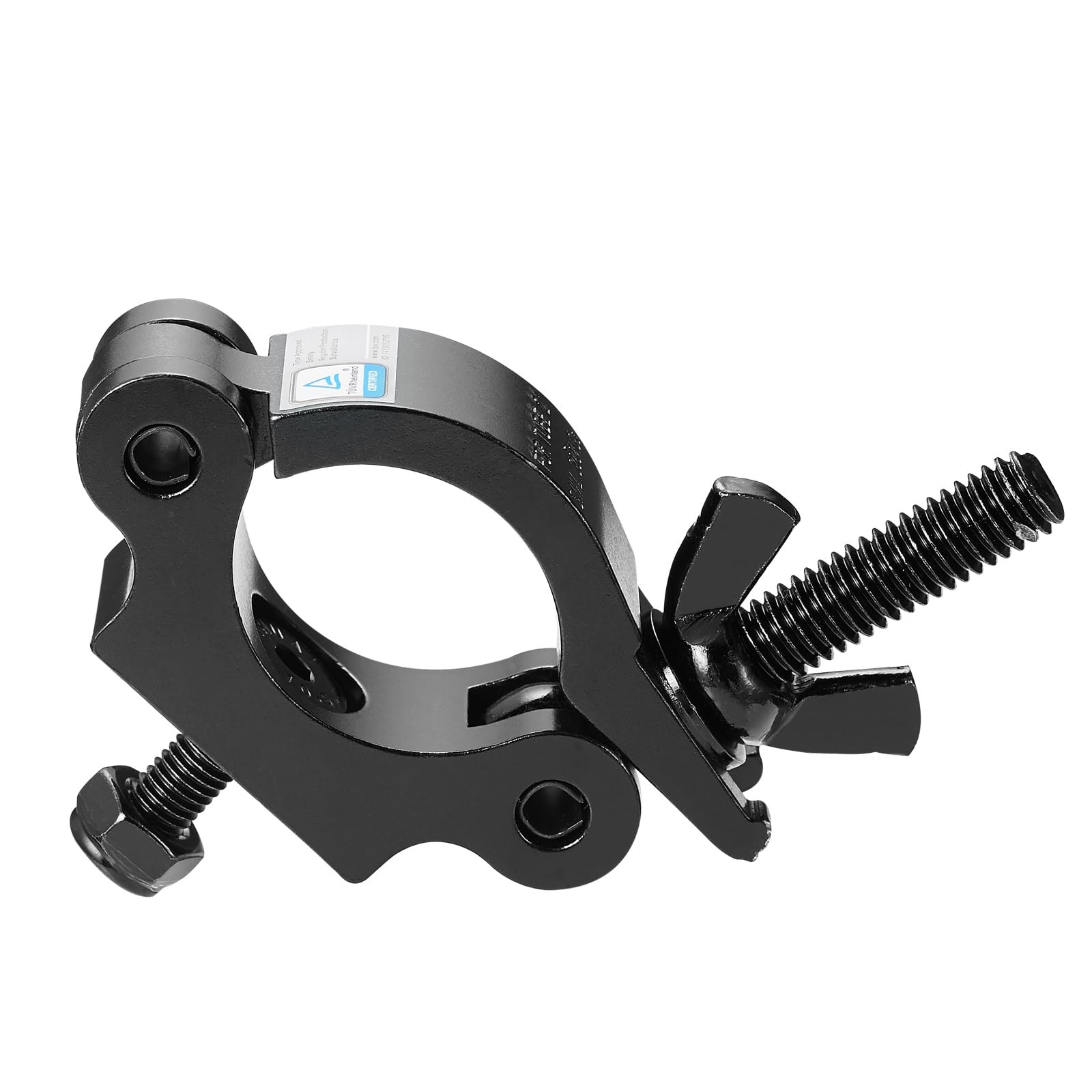 4 PCS Stage Light Truss Clamp 660lb Aluminum Alloy 1.52.0 Inch Black