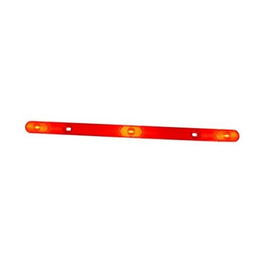 Grand General 87059 Light Bar (Red 3 LED I.D. for Over 80″ Application Rear