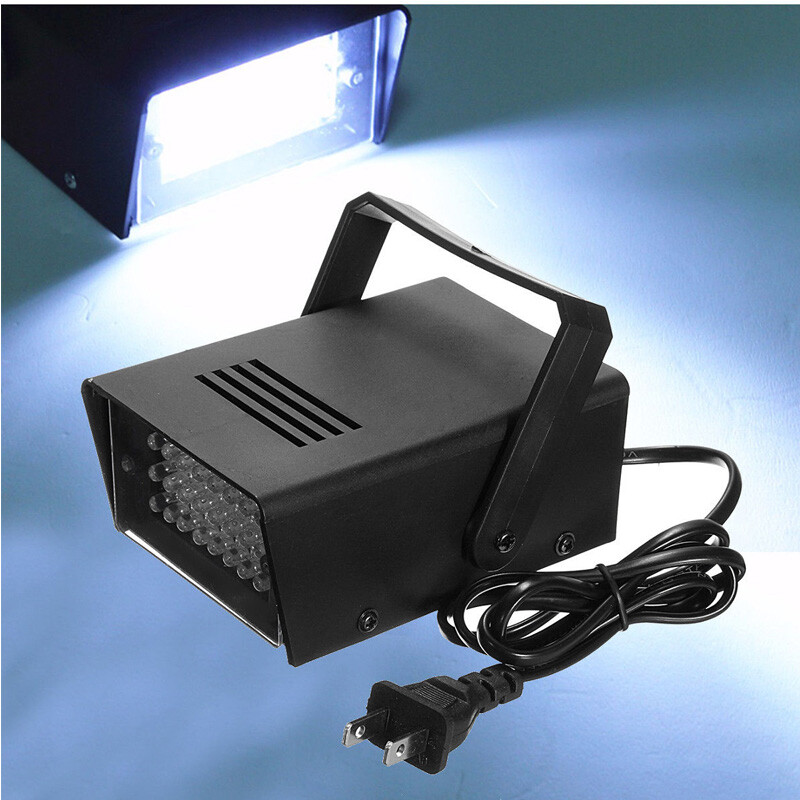 Disco Party 24 LED Lights Stage Light Strobe DJ Flash Light Indoor Dance Lamp