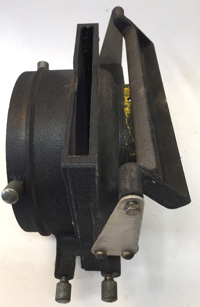 Vintage Theater Stage Spot Lamp/ Projector, Light Filter Bracket, Iron Steampunk