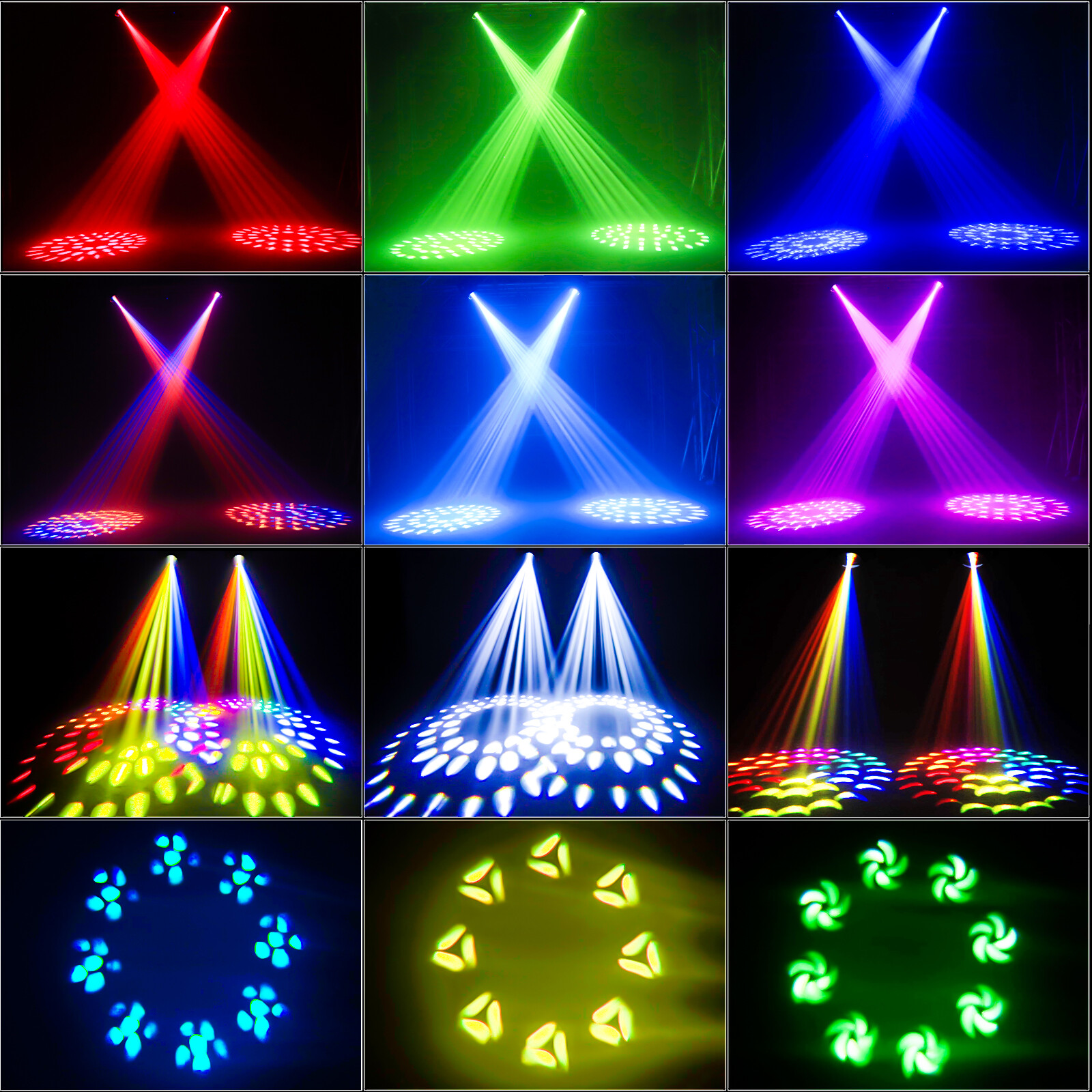 GdjRttk 10R 280W Beam Gobo Moving Head Lighting Stage Light For DJ Disco （Bulb）