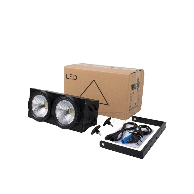 200W COB LED Par Stage Light DMX Audience Blinder Warm Cool White DJ Disco Party