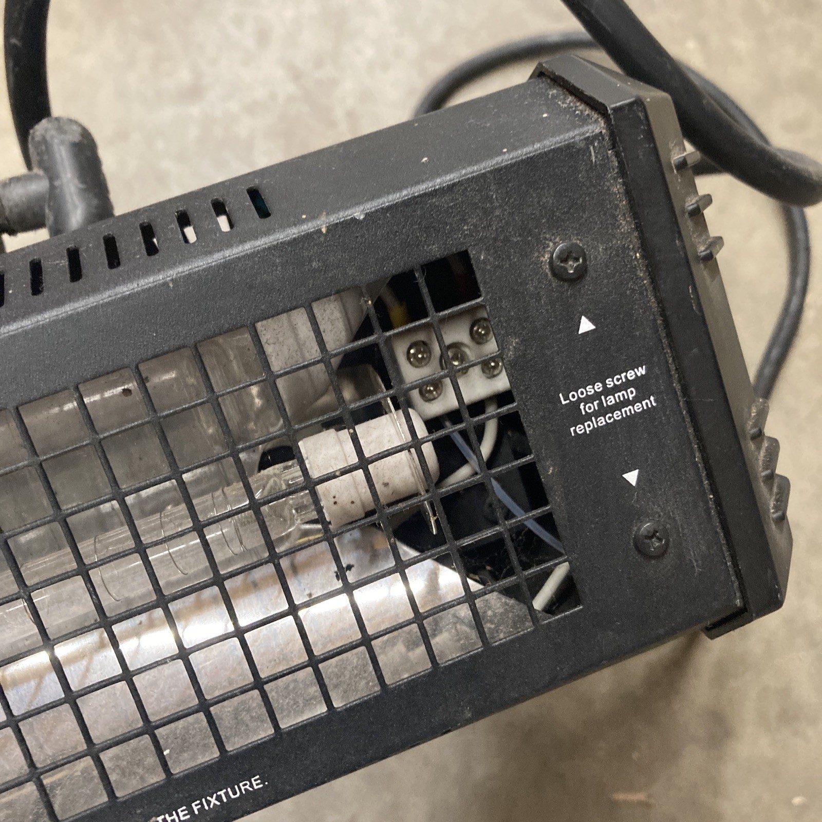 (Not Working) American DJ Mega Flash DMX ,ZB-800, Compact DMX Strobe Light