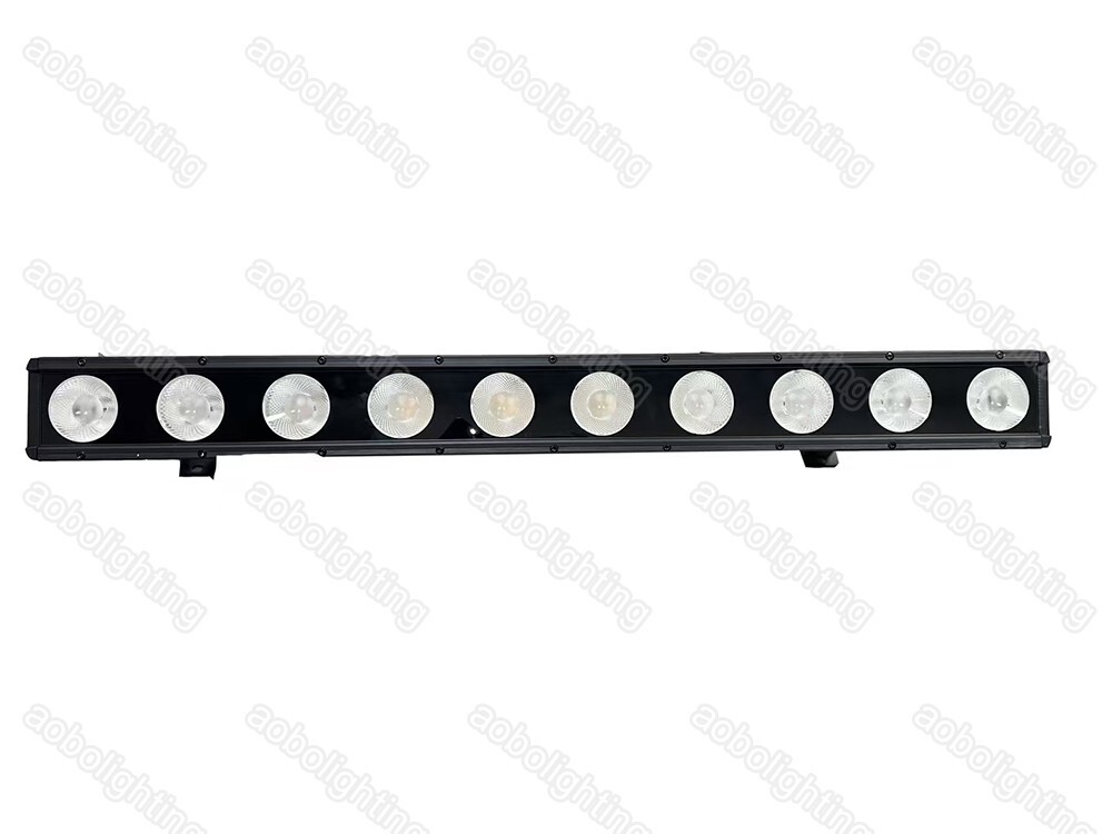 IP65 10*50W RGBW 4IN1 Pixel LED COB DMX Led Wall Wash Light Dj Disco Linear Bar