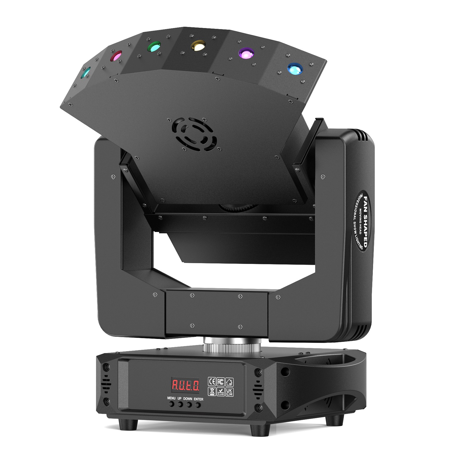 UKING 6Eyes RGB XYZ DJ Laser Light Moving Heads DJ Disco Show Party DMX Lighting