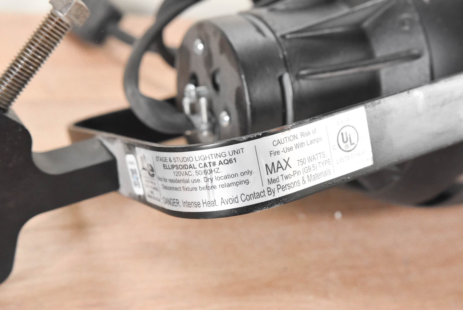 L&E AQ61 Ellipsoidal Light (Unknown Lens Degree) CG0002Q