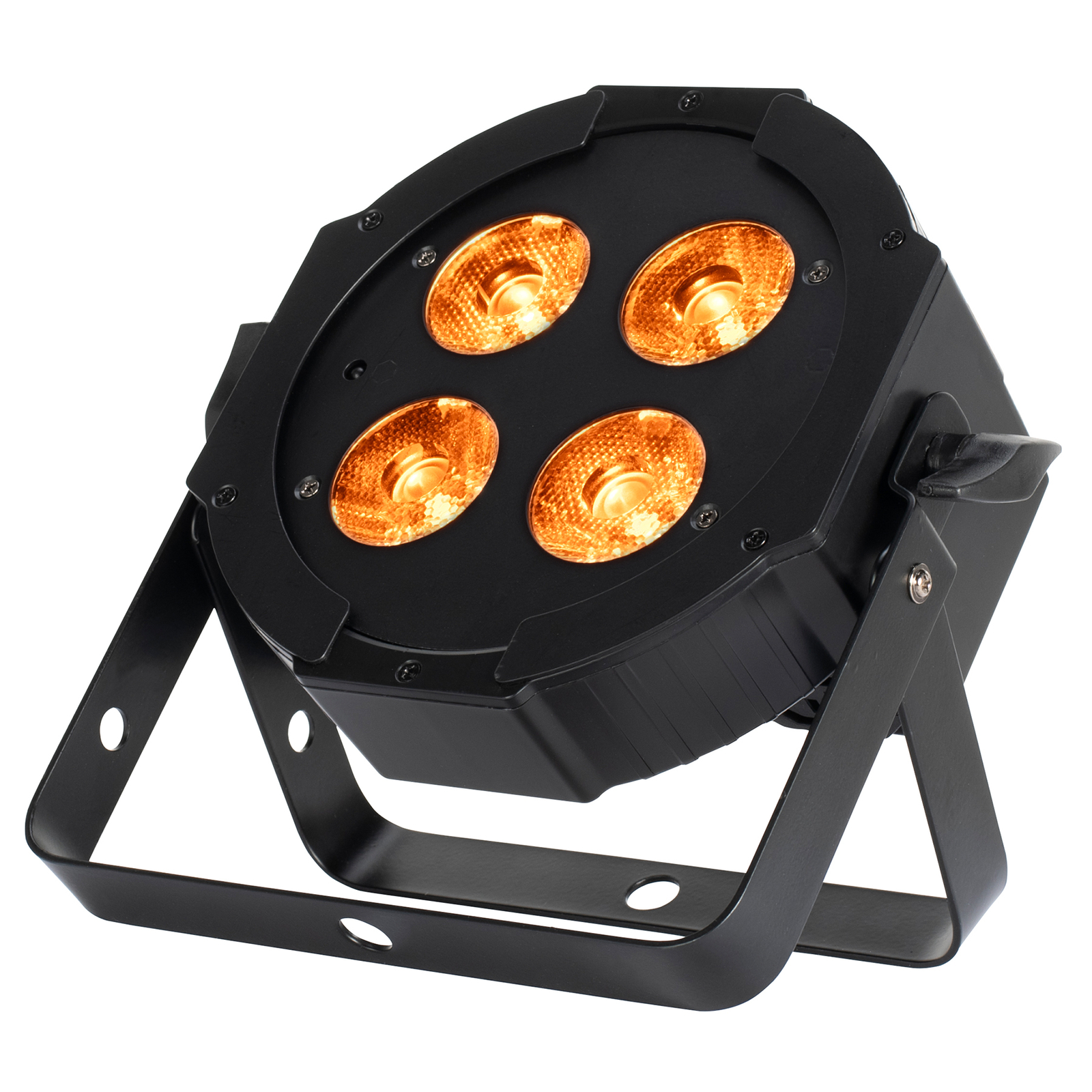 American DJ Eliminator Lighting Mega Hex L Par RGBLA+UV LED Wash Up-Light+Remote