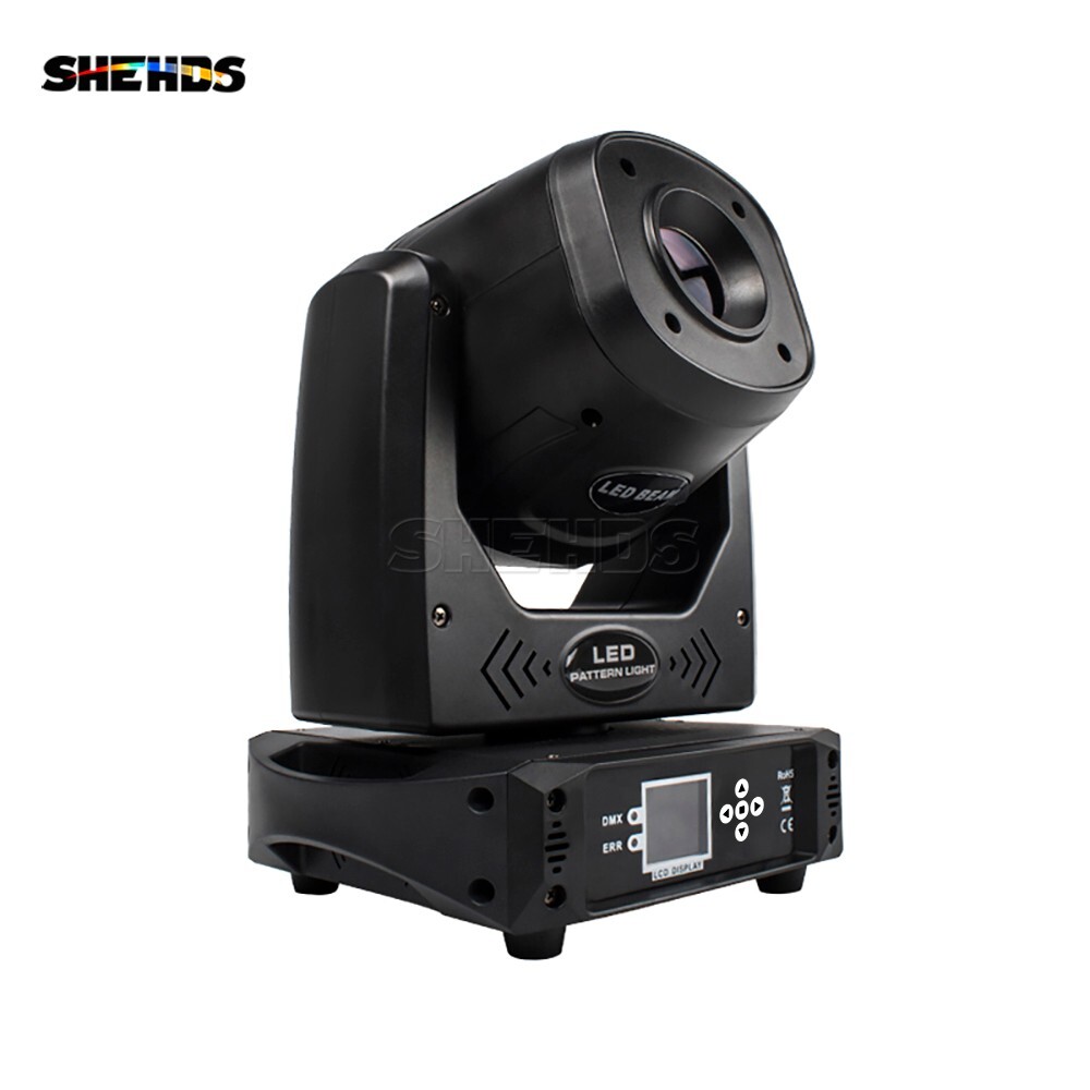 2PCS 100W LED Gobo Beam Spot Moving Head Stage Light DMX RGBW DJ Party Lighting
