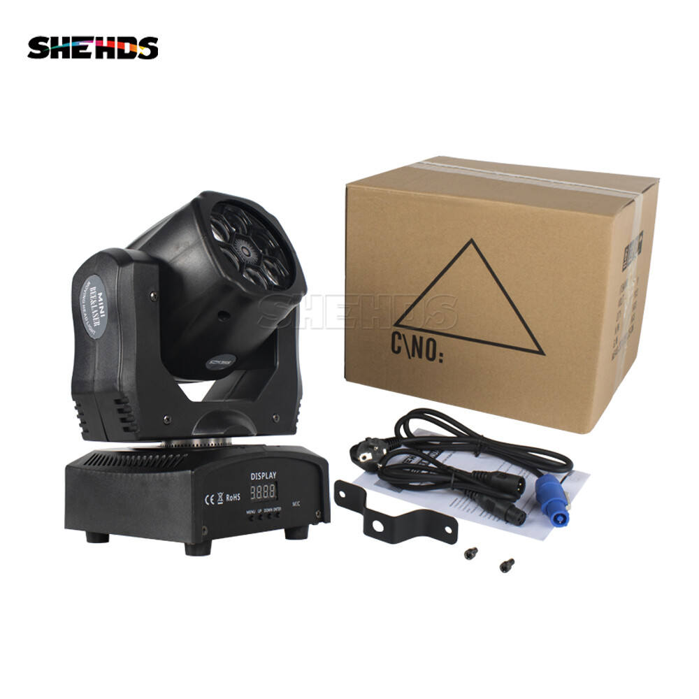 6x15W RGBW Bee Eye Laser Moving Head Stage Light DMX for KTV Culb Party 