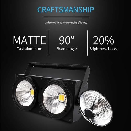Blinder Lights 200W COB 2 Eyes Stage Wash 200W-2 Eye Cool White+Warm White