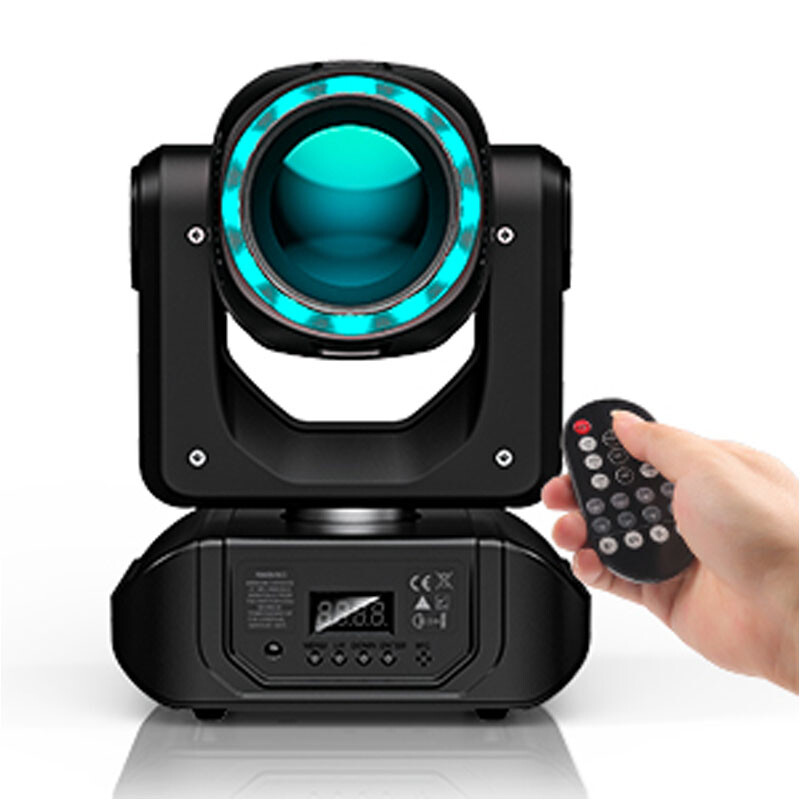 150W LED Moving Head Lights 18Prism RGBW Gobo Beam Stage Spot Light DJ Disco DMX