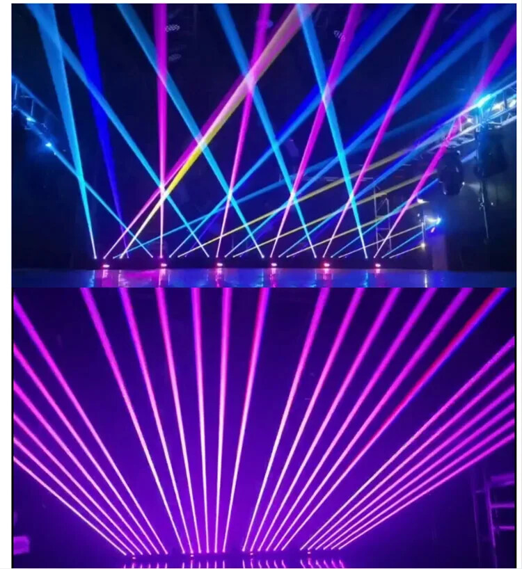 Dj Stage Lights Laser 6 Eyes 500mW Laser Party Light Disco Show Bar Night Club