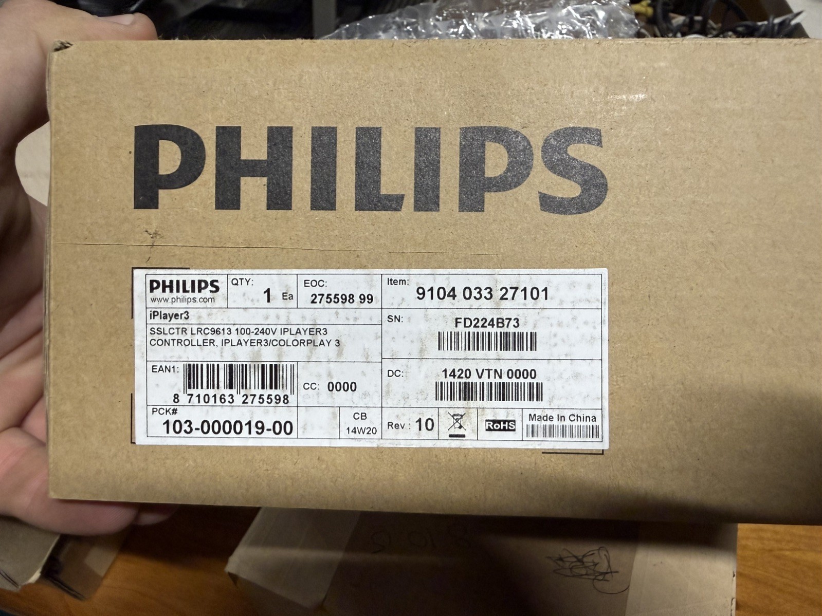Philips iPlayer 3 103-000019-00 BRAND NEW