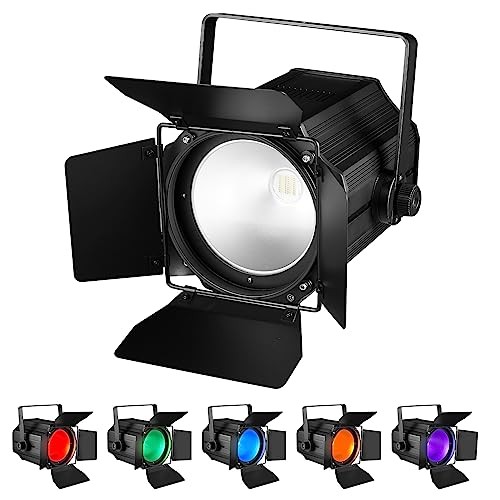 COB Par Light 200W 6 Colors Stage Fresnel DMX