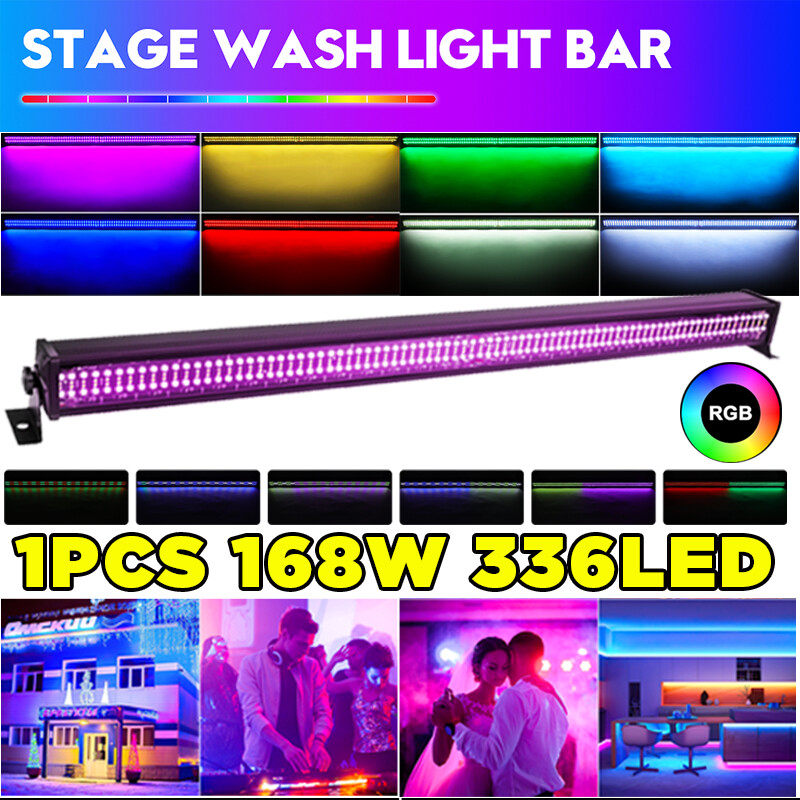 366LED Strobe Wall Wash Light Stage Effect Beam Lights RGB DMX Party DJ Lighting