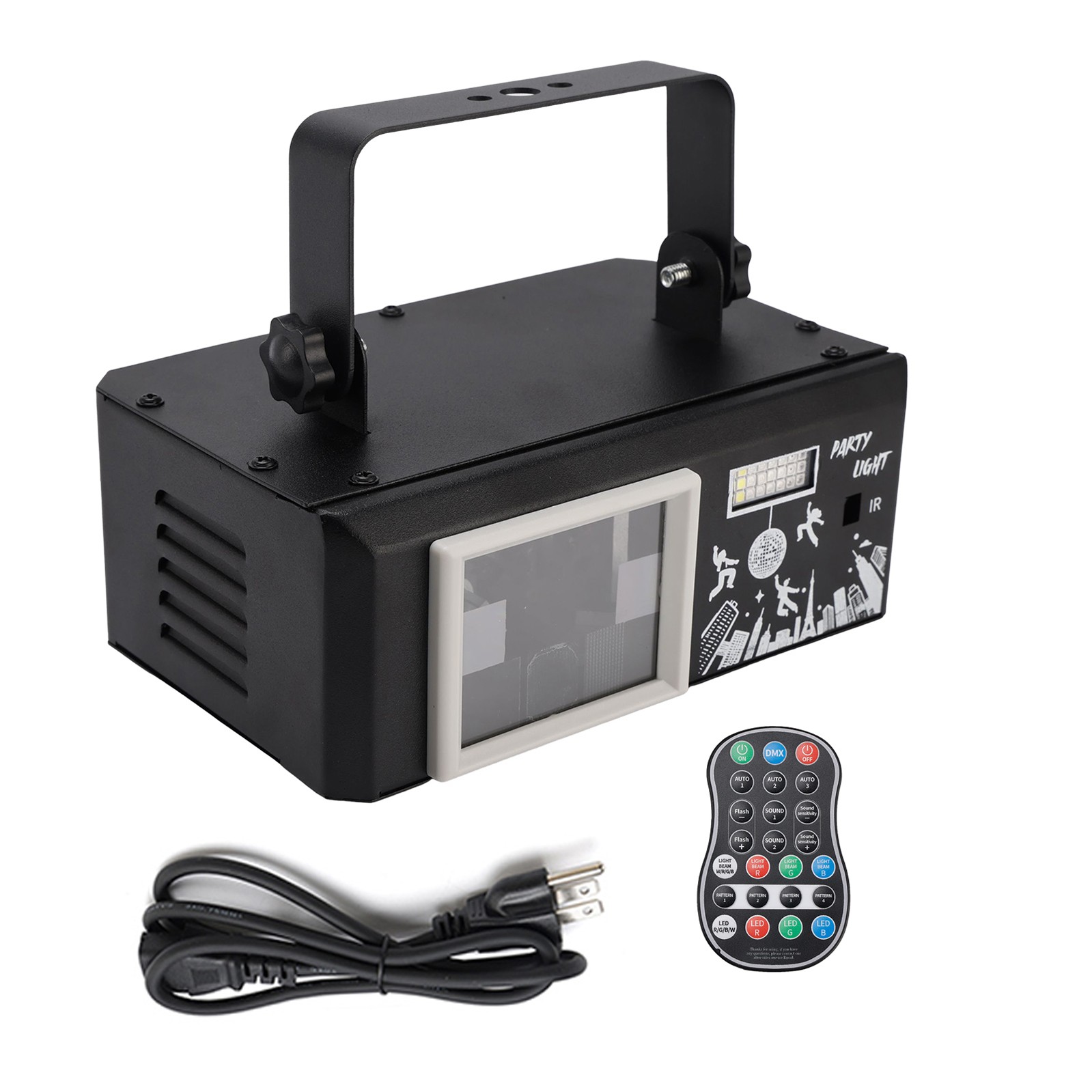 ✨6IN1Stage Laser Light Disco Party LED UV Stage Lighting System Club Stage Light