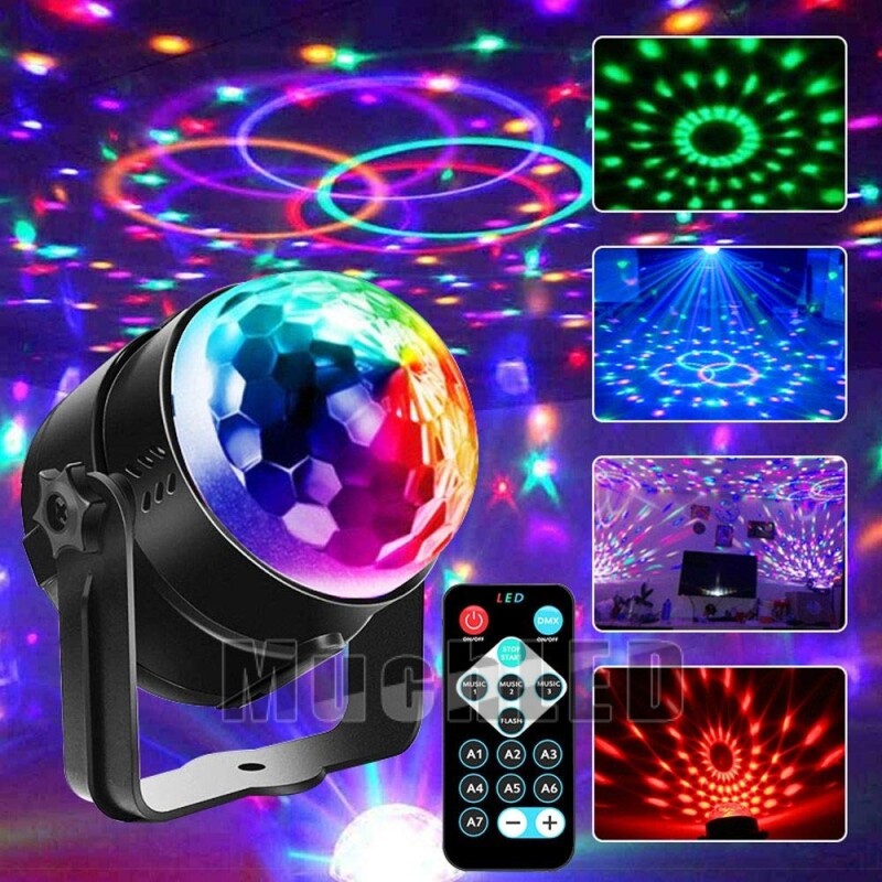New Mini Laser Stage Light LED Lighting Projector Moving DJ Party Christmas Lamp