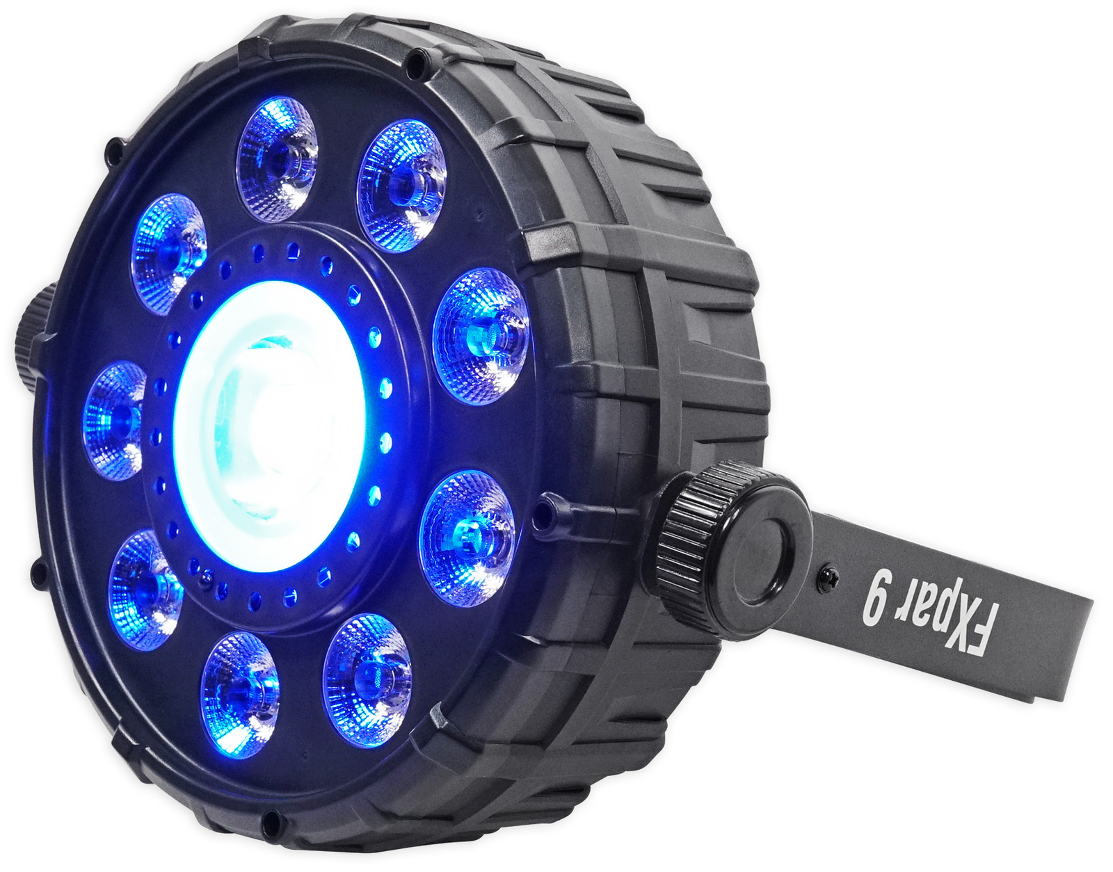 Chauvet DJ FX Par 9 Compact DMX Multi-Effect LED, SMD RGB+UV Strobe Par Light