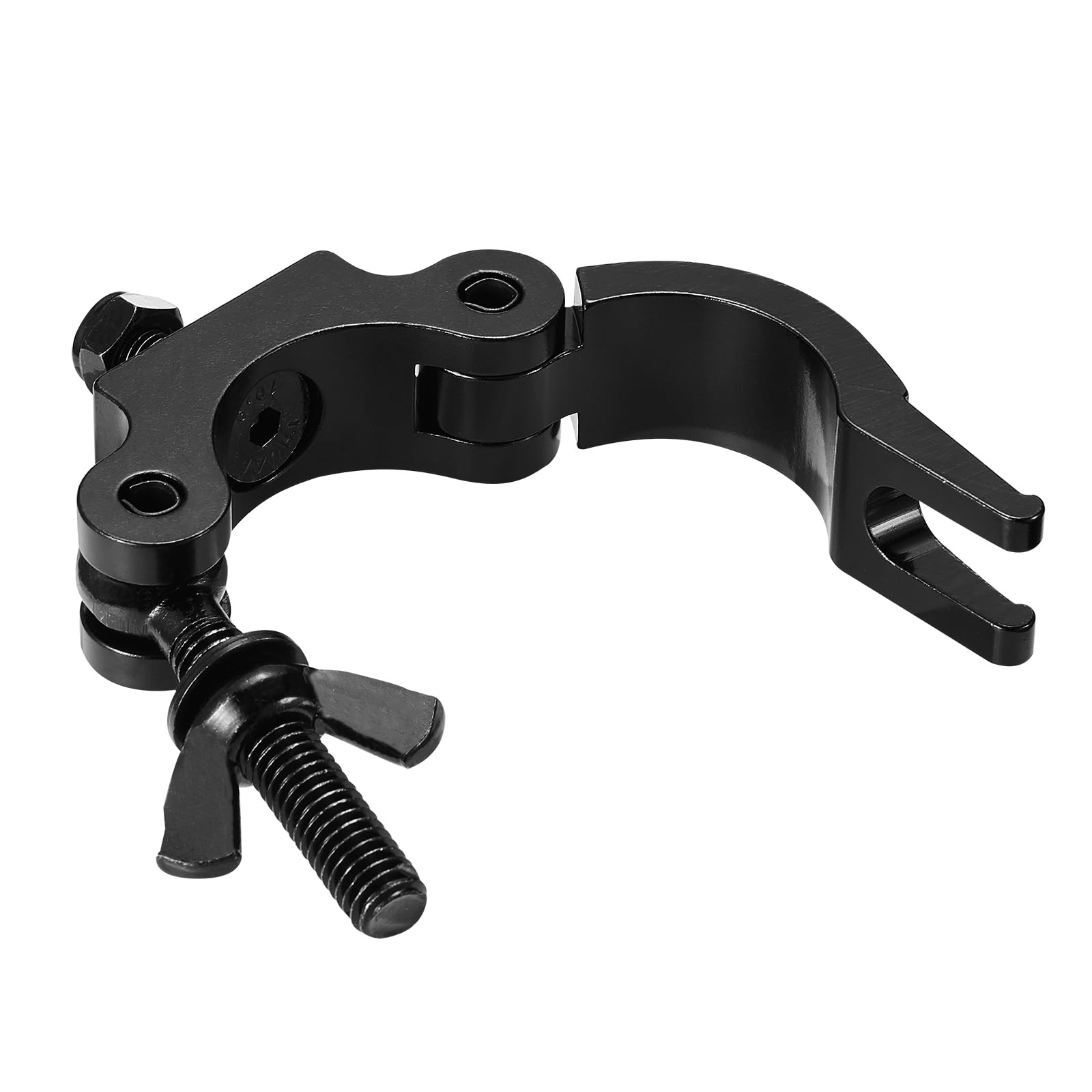4 PCS Stage Light Truss Clamp 660lb Aluminum Alloy 1.52.0 Inch Black