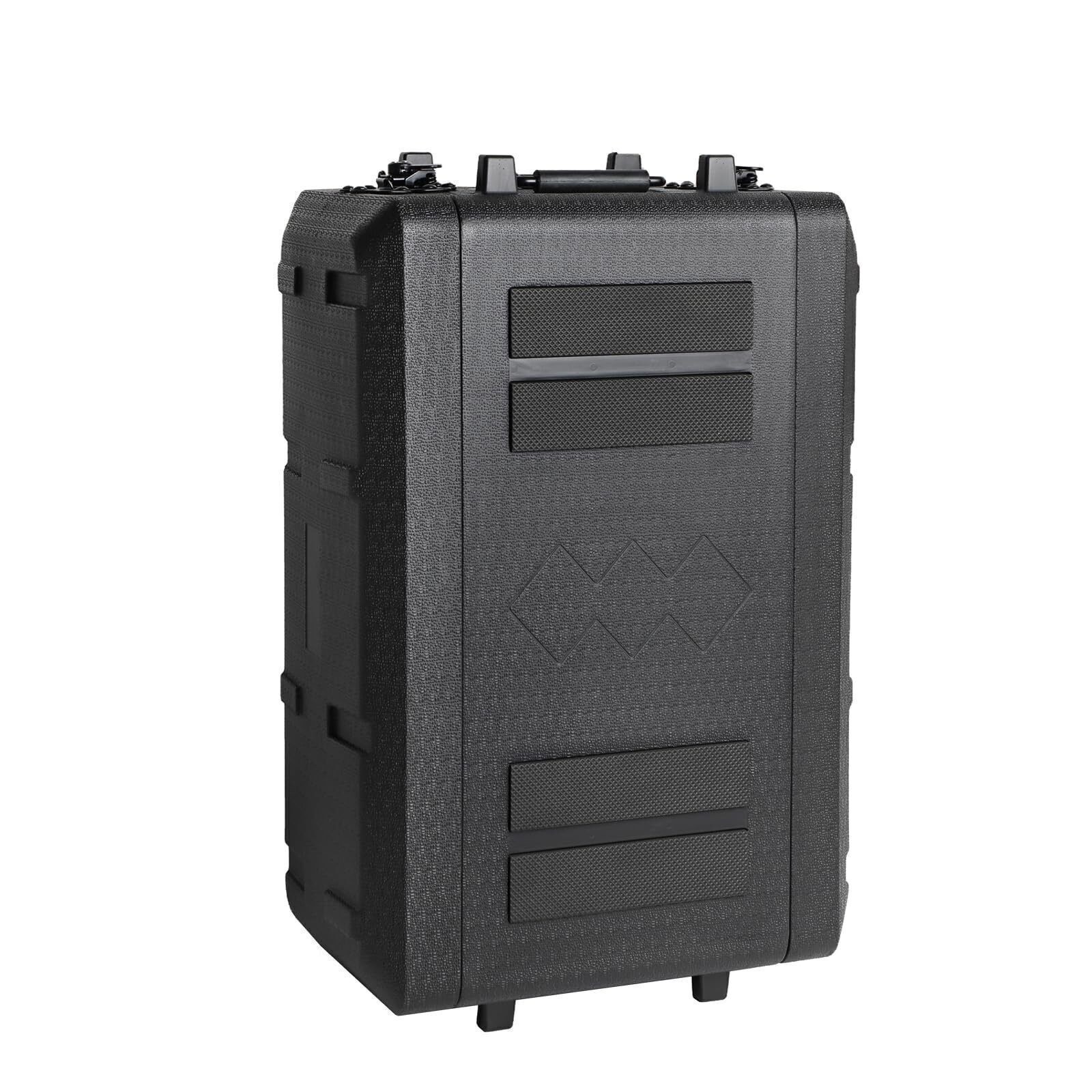 2/4/6 Space Compact HDPE Rack Case – 2U 4U 6U PA DJ Shallow Rack Case For Audio