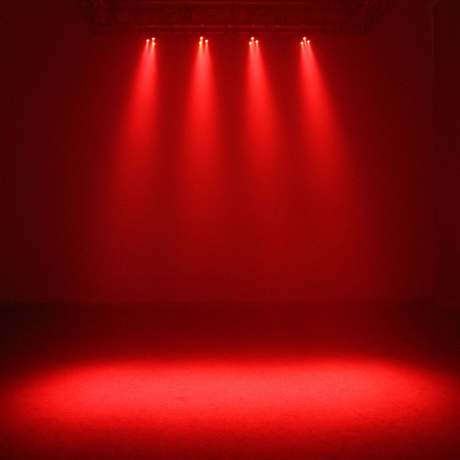 Complete Professional 4-Par Stage LEDs Lights DJ Band DMX System & Stand MU-L31F