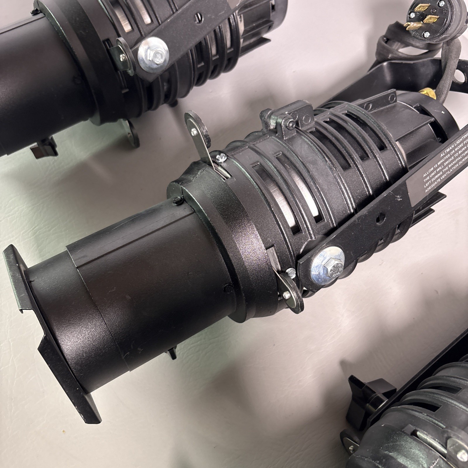 3x ALTMAN 5Q SERIES AXIAL ELLIPSOIDAL STAGE & STUDIO LIGHTING UNIT Ceiling