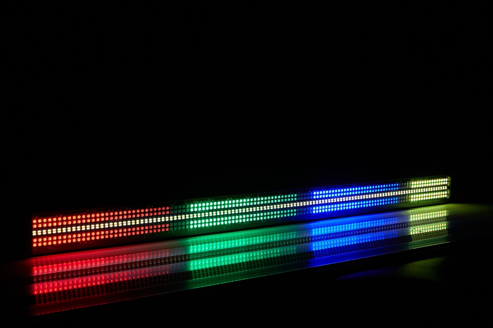 2PC/720 LED RGB Stage Wall Wash Light DMX DJ Disco Party Pixel Strobe Bar Lights