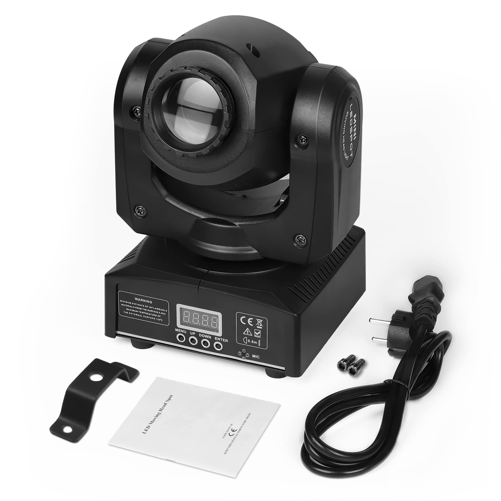 Stage Lights Moving Head Lights 8 Gobos 8 Colors 11 Channels 25W Spotlights D…