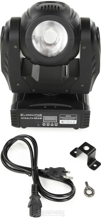 Eliminator Stealth Beam Moving Head RGBW LED Beam Fixture