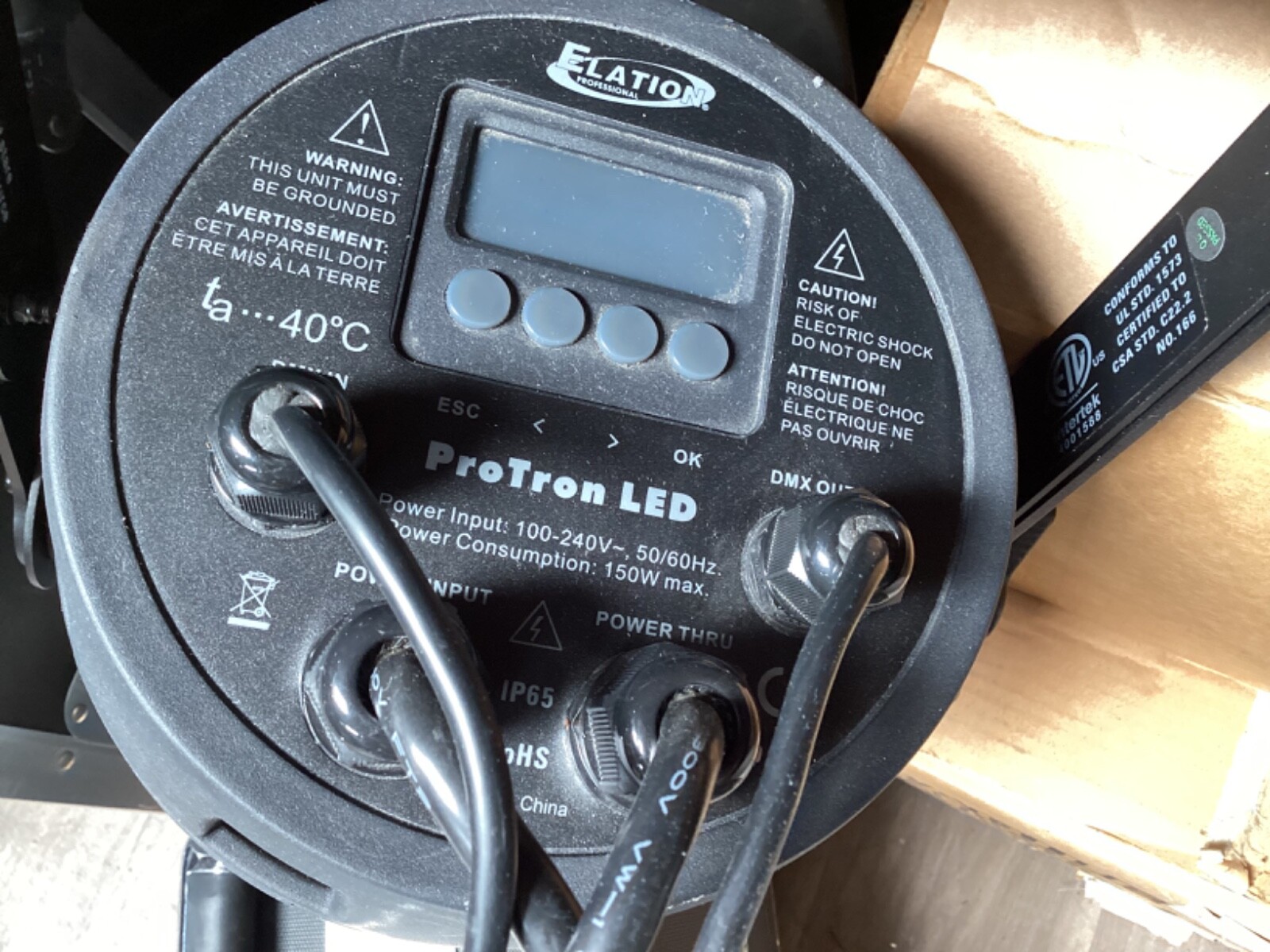 Elation Protron Led Light IP65 DMX Free Shipping