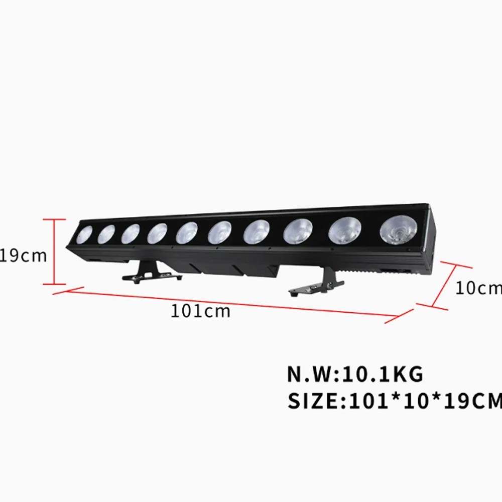 500W Waterproof Stage Light Colorful LED COB Wall Washer Light Bar Ironman