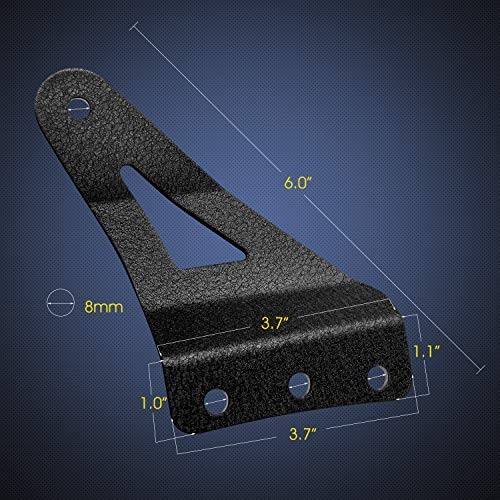 54″ Curved LED Light Bar Roof Mount Chevy 1999-2006 /54″ Light Bracket Black