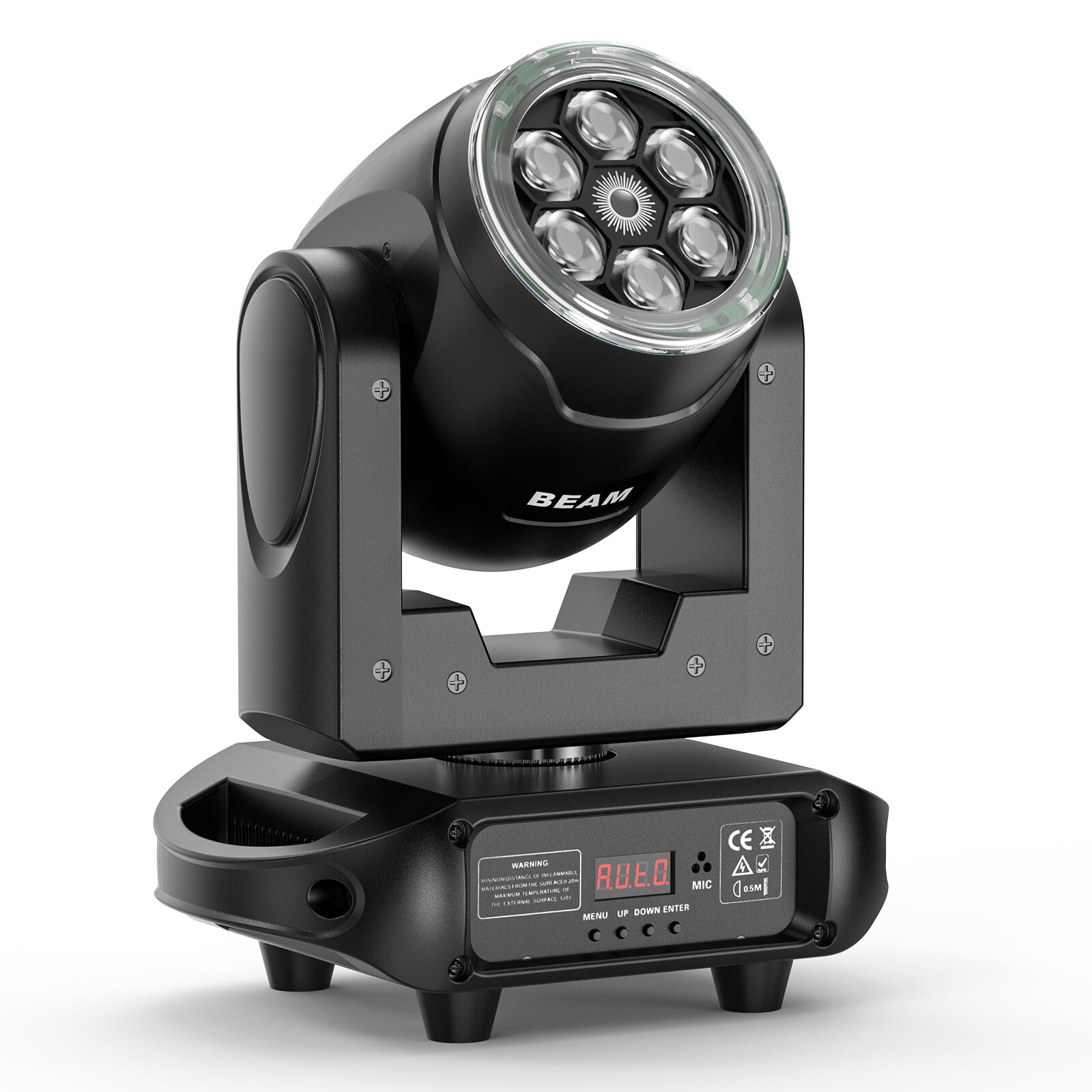 150W 6Bee Eye LED Laser Moving Head Light RGBW DMX Beam Stage Lighting DJ Disco