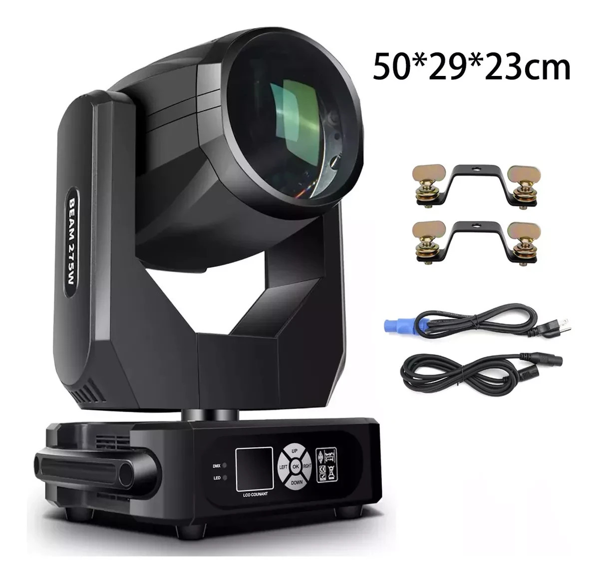 2PCS 295W 14R Beam Moving Head Stage Light DMX Gobo Spot Lighting For Flight Cas