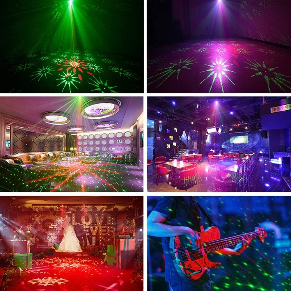 Party Lights with Remote Control & Stunning Laser Effects – Perfect for Events